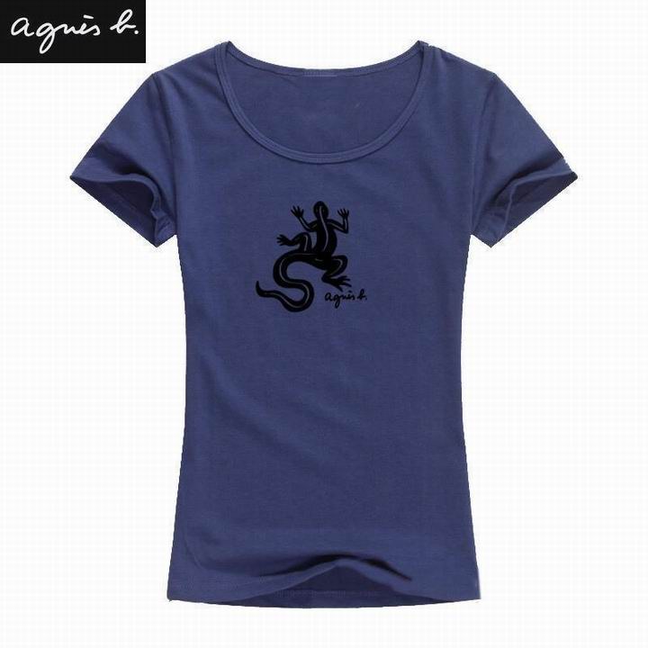 Agnes short round collar T woman S-XL-029
